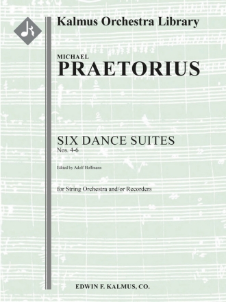 Six Dance Suites: Nos. 4-6 (s/o) String Orchestra
