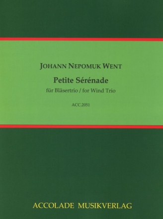 Petite Srnade fr Blsertrio (2 Oboen und Englischhorn oder Ob, Klar, Fag) Partitur und Stimmen
