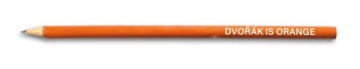 Bleistift 'Dvorak is Orange'  Matt lackiert