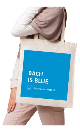 Baumwolltasche 'Bach is Blue'