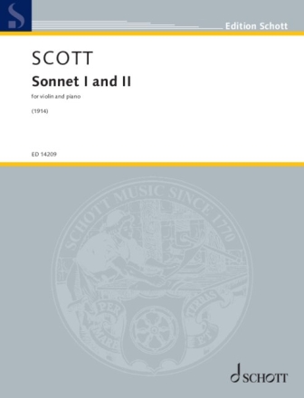 Sonnet I and II (1914) fr Violine und Klavier