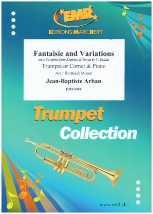 Fantaisie and Variations  for trumpet or cornet and piano