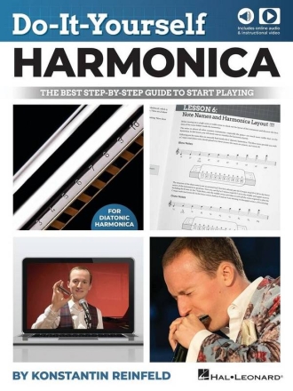 Do-It-Yourself Harmonica Mundharmonika Buch und Medien Online