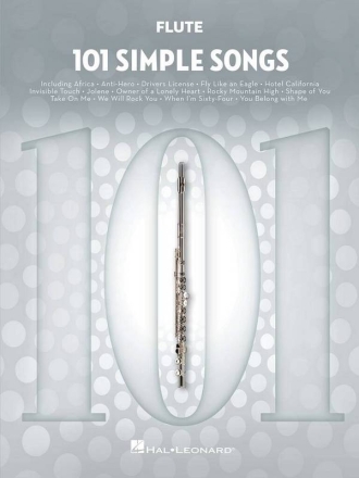 101 Simple Songs for flute