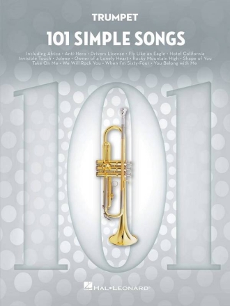 101 Simple Songs Trompete Buch