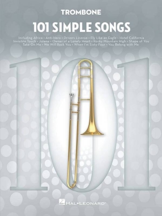 101 Simple Songs for trombone