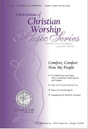 Comfort, Comfort Now My People Gemischter Chor mit Ensemble Chorpartitur