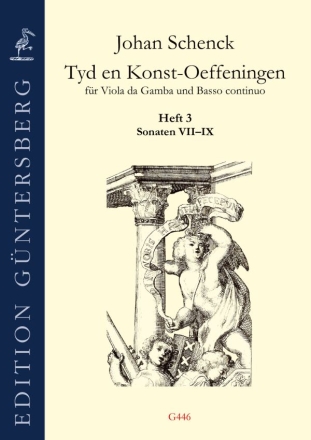 Tyd en Konst-Oeffeningen Band 3 (Sonaten 7-9) fr Viola da Gamba und Basso continuo