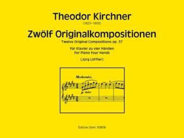 12 Originalkompositionen  f�r Klavier zu vier H�nden