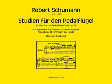 Studien fr den Pedalflgel op.56 fr Pianoforte zu vier Hnden