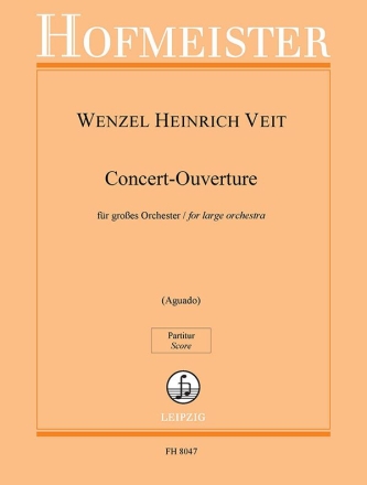 Konzert-Ouverture  fr groes Orchester Partitur