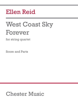 West Coast Sky Forever Streichquartett Partitur