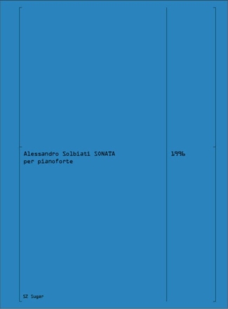 Sonata Klavier Partitur
