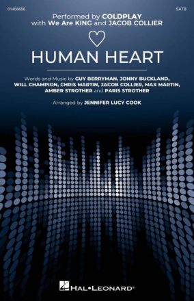 Human Heart Gemischter Chor A cappella Chorpartitur