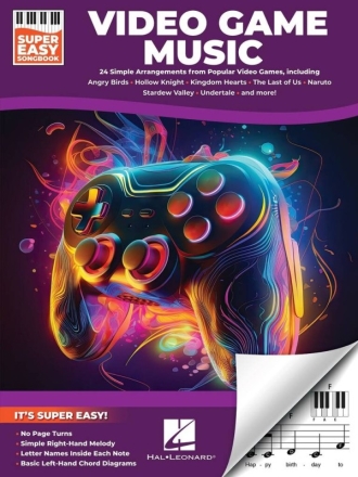 Video Game Music - Super Easy Songbook for piano