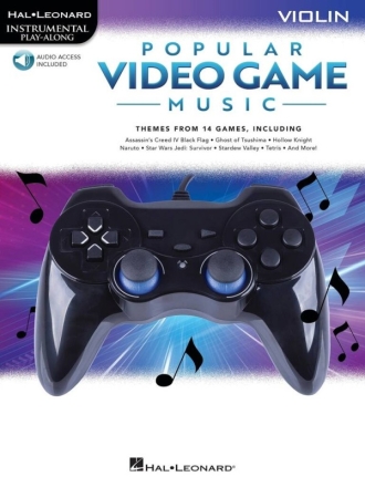 Popular Video Game Music (+Online-Audio) for violin
