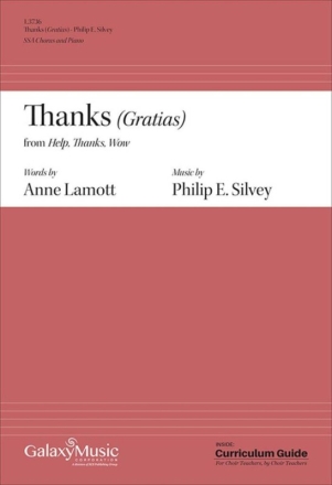 Thanks Frauenchor mit Klavier/Orgel Chorpartitur