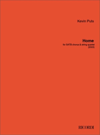 Home Gemischter Chor mit Ensemble Partitur und Stimmen