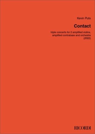 Contact Orchester mit Solo Partitur
