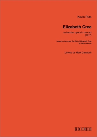 Elizabeth Cree Gemischter Chor mit Begleitung Partitur