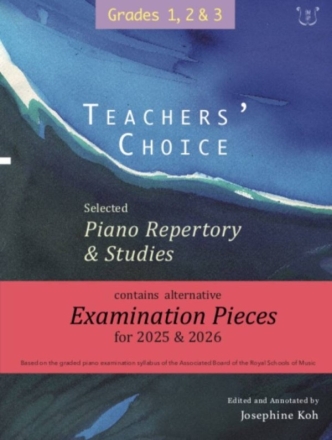 Teachers' Choice Selected Piano 2025 Grade 1-3 Klavier Buch