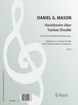 Variationen ber Yankee Doodle fr Klavier op.6 Klavier Spielnoten