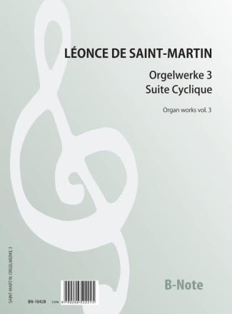 Orgelwerke 3: Suite Cyclique Orgel Spielnoten