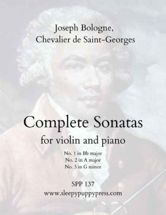 Complete Sonatas (Nos.1-3) for violin and piano