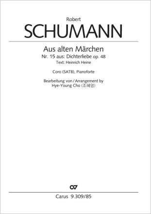 Aus alten Mrchen Coro SATB, Pfte Partitur