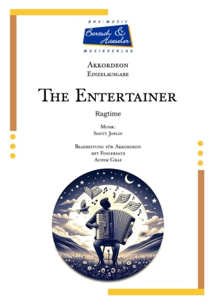 The Entertainer (Ragtime) fr Akkordeon mit Fingersatz