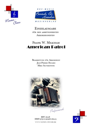 American Patrol fr Akkordeon mit Fingersatz
