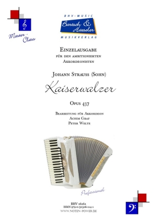 Kaiserwalzer, Op. 437 fr Akkordeon Einzelausgabe