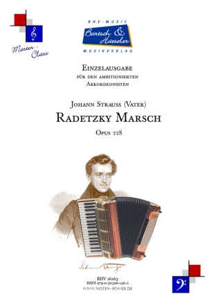 Radetzky Marsch, Op. 228 fr Akkordeon Einzelausgabe