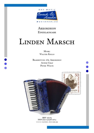 Linden Marsch fr Akkordeon Einzelausgabe