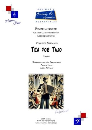 Tea for Two fr Akkordeon Einzelausgabe