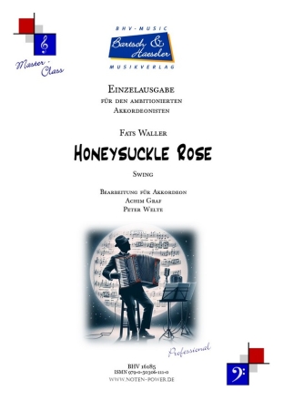 Honeysuckle Rose fr Akkordeon Einzelausgabe
