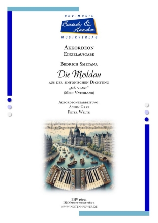 Die Moldau fr Akkordeon Einzelausgabe