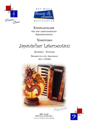 Japanischer Laternentanz fr Akkordeon Einzelausgabe
