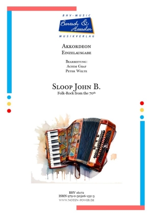 Sloop John B. fr Akkordeon Einzelausgabe