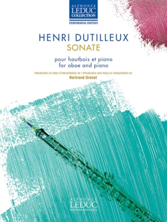 Sonate pour hautbois et piano Oboe mit Begleitung Buch und Einzelstimme(n)