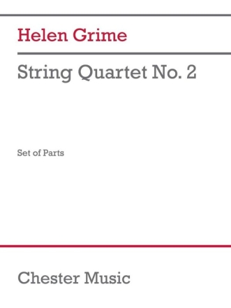 String Quartet No. 2 Streichquartett Stimmensatz