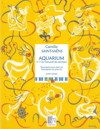 Aquarium pour piano Klavier Buch