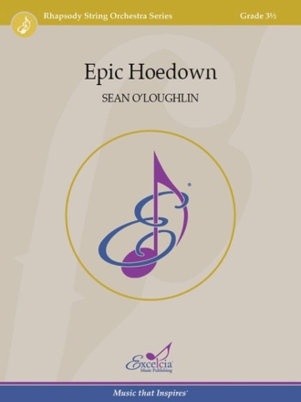 Epic Hoedown Orchester Partitur und Stimmen