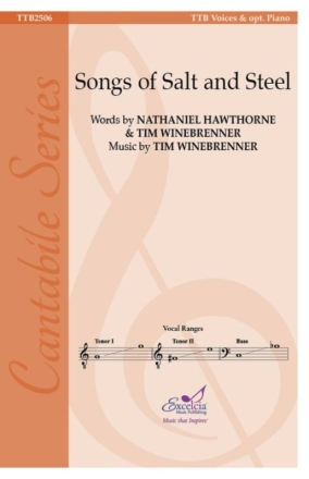 Songs of Salt and Steel Mnnerchor mit Begleitung Chorpartitur