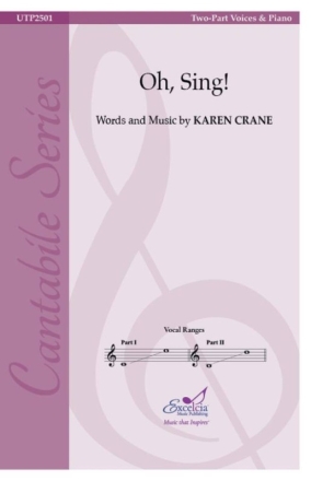 Oh, Sing! Gemischter Chor mit Begleitung Chorpartitur