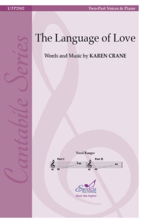 The Language of Love Gemischter Chor mit Begleitung Chorpartitur