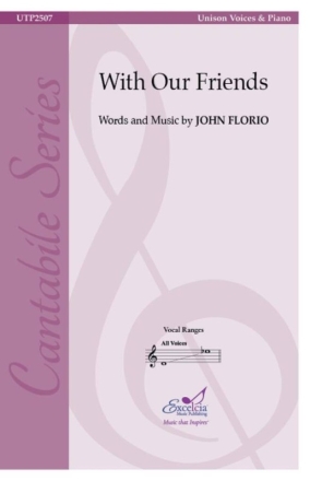 With Our Friends Gemischter Chor mit Begleitung Chorpartitur