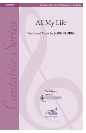 All My Life Gemischter Chor mit Begleitung Chorpartitur
