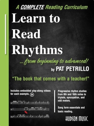 Learn to Read Rhythms Pat Petrillo Solfege (Tonlehre) Buch