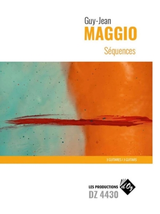 Squences Gitarre Trio / Quartett Partitur und Stimmen
